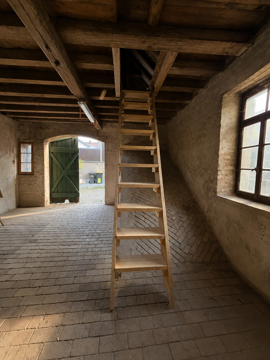 Scheune Bild Treppe